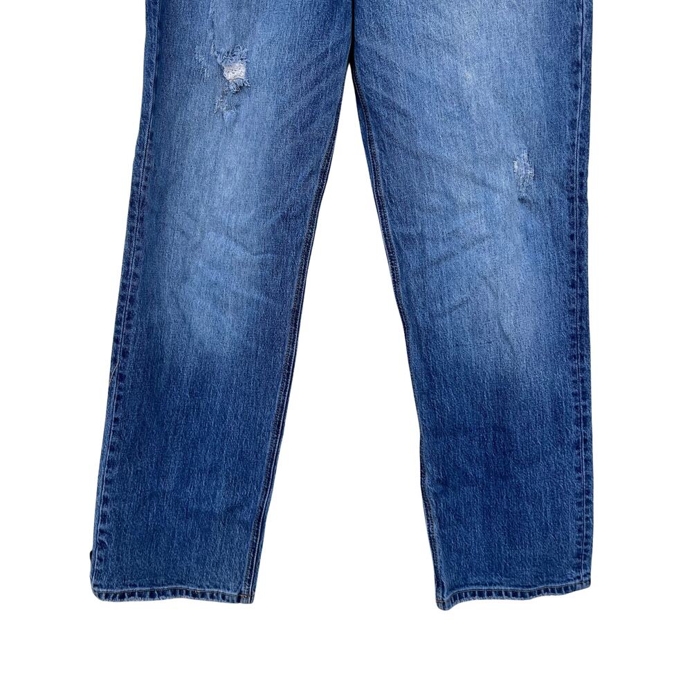 KanCan Signature 90s Straight High Rise Distressed Blue Jeans 28 Vintage Y2K - Picture 6 of 10